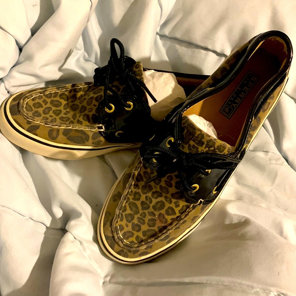 Animal Print Sperry
